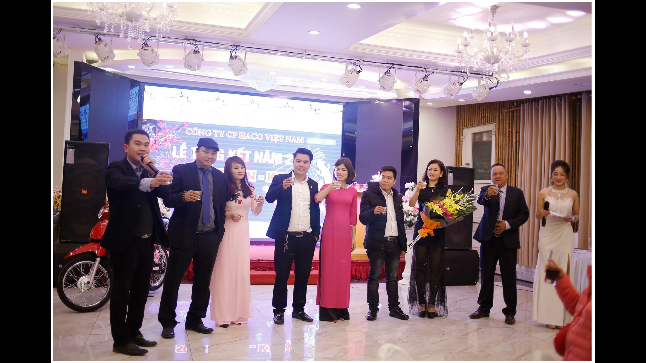 Đêm Gala Dinner của CBCNV HACOGROUP chào đón Tết cổ truyền 2018